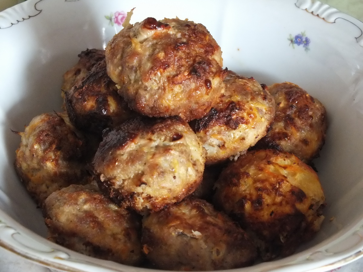 Baconos paleo fasírt