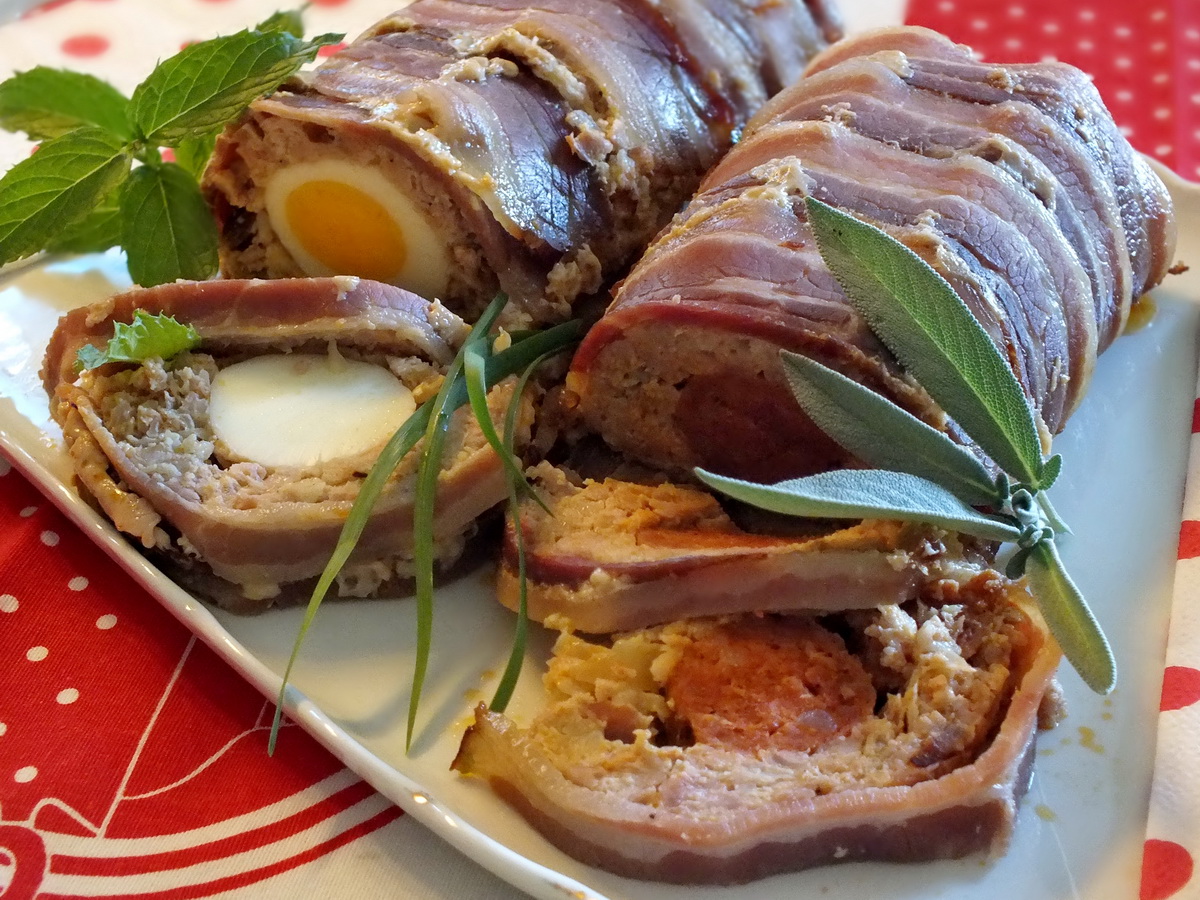 Töltött tarja/karaj