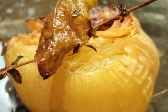 Fűszeres, sült fokhagyma