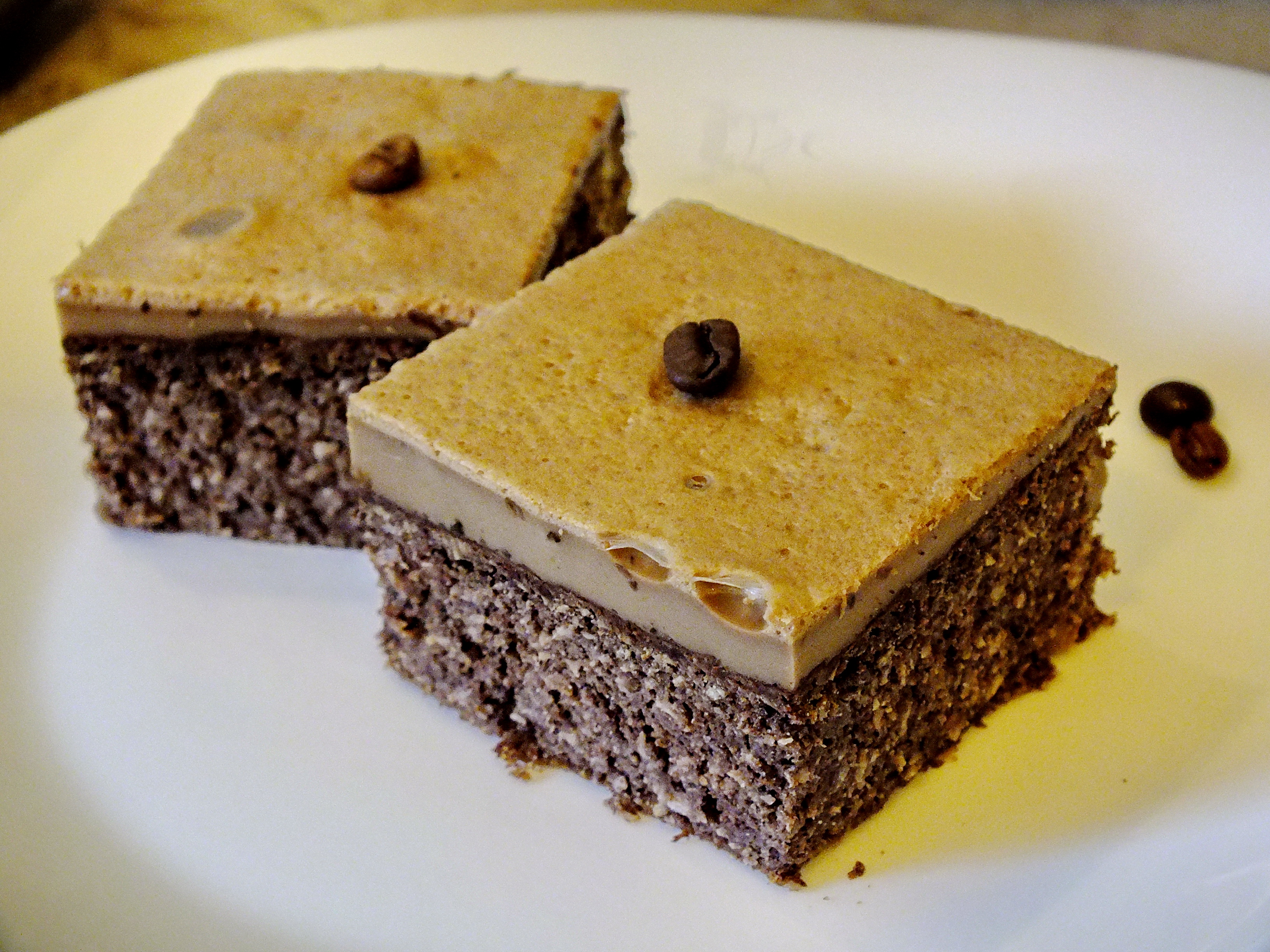 Capuccino-kávés kocka