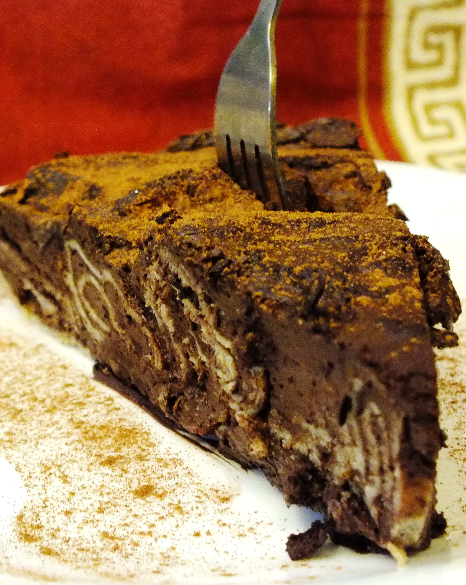 Csokikrémes „tojáscsinta” desszert