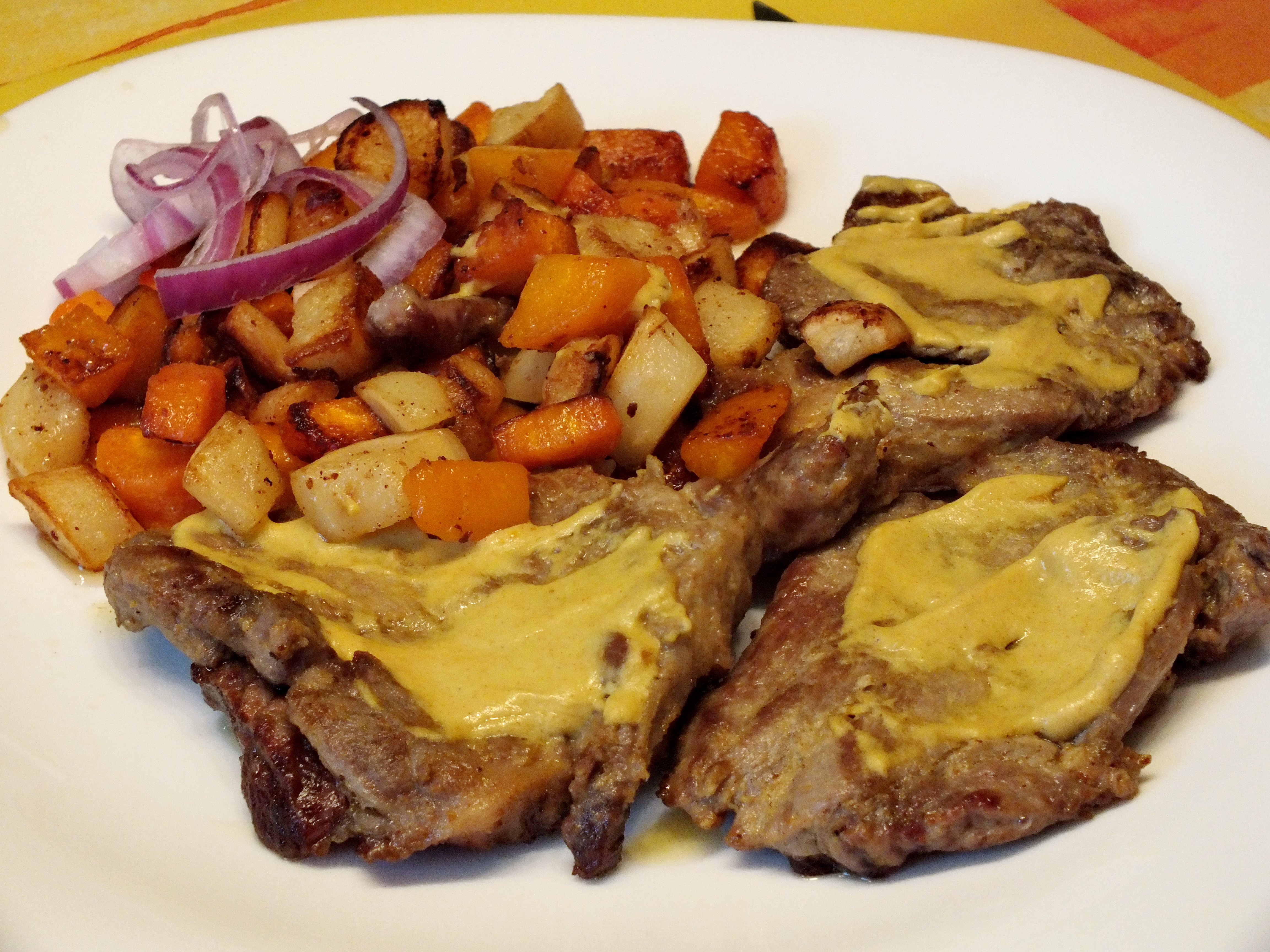 Mustáros tarjaszelet