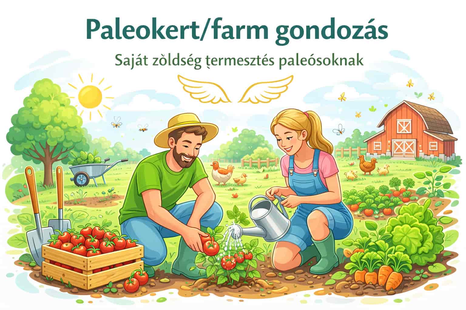 Paleokert/farm gondozás